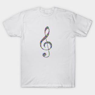 Musical Note Treble Clef T-Shirt